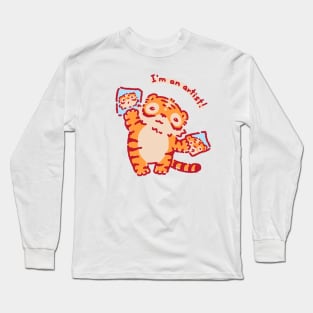 Tiger artist Long Sleeve T-Shirt